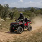 Moto 4 Loncin XWolf 550 Explorer ATV Cinza