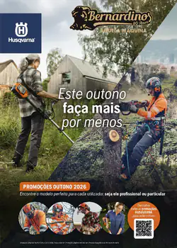 Folheto Husqvarna - Promoções de Outono