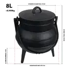 Panela de Ferro 3 Pernas 8L