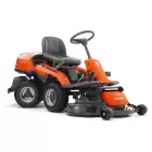 Rider Husqvarna R 214TC + plataforma de corte Combi 94