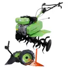 Motoenxada 7HP Montada c/ Abre Regos e Arrancador Batatas - Motoenxada 7HP Montada c/ Abre Regos e Arrancador Batatas