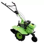 Motoenxada 7HP c/ Rodas e Abre Regos - Motoenxada 7HP c/ Rodas e Abre Regos