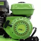 Motoenxada 7HP c/ Rodas e Abre Regos - Motoenxada 7HP c/ Rodas e Abre Regos