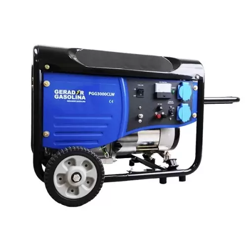 Gerador Gasolina Monofásico 2.5 KVA C/ Kit Transporte - Gerador Gasolina Monofásico 2.5 KVA C/ Kit Transporte