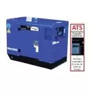 Gerador Diesel Monofásico Insonorizado 11 kVA c/ ATS - Gerador Diesel Monofásico Insonorizado 11 kVA