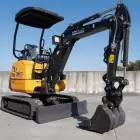 Mini Escavadora a Gasóleo Donker's Evolux 1800  - Mini Escavadora a Gasóleo Donker's Evolux 1800 