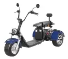 Scooter Elétrica COCIS MAX 2000W Azul 3 Rodas - Scooter Elétrica COCIS MAX 2000W Azul