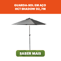Guarda-sol em aço HCT Shadow D27m